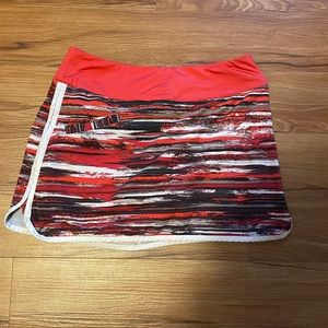 Athleta Space Dye Swift Tennis Skort | Sz 2